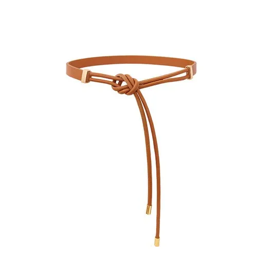 Sheep Skin Knotted Belt