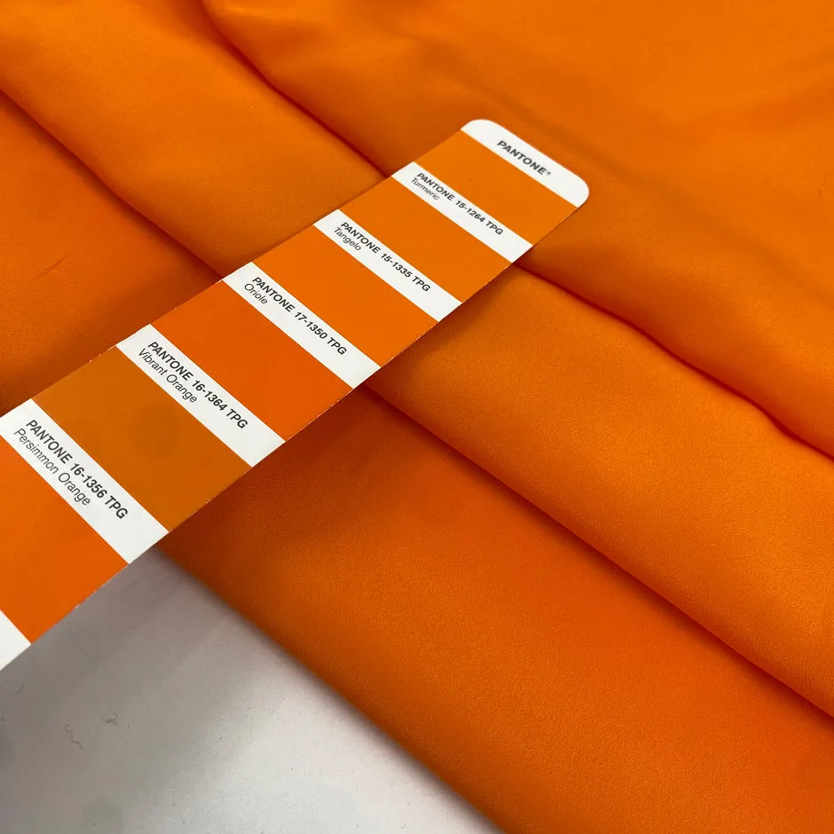 Silk Acetate Orange