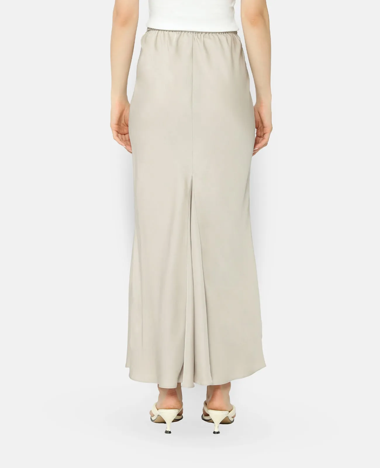 Silk Bias Cut Maxi Skirt