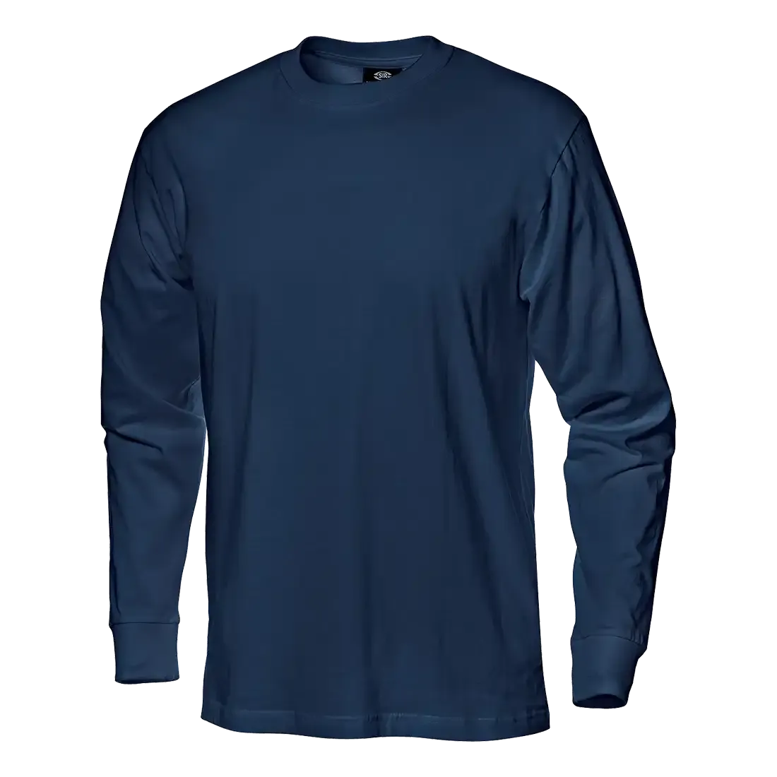 SIRFLEX SHIRT - Long-Sleeved - Elastic-Knitted Cuffs - 100% Cotton