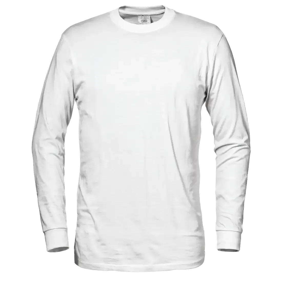 SIRFLEX SHIRT - Long-Sleeved - Elastic-Knitted Cuffs - 100% Cotton