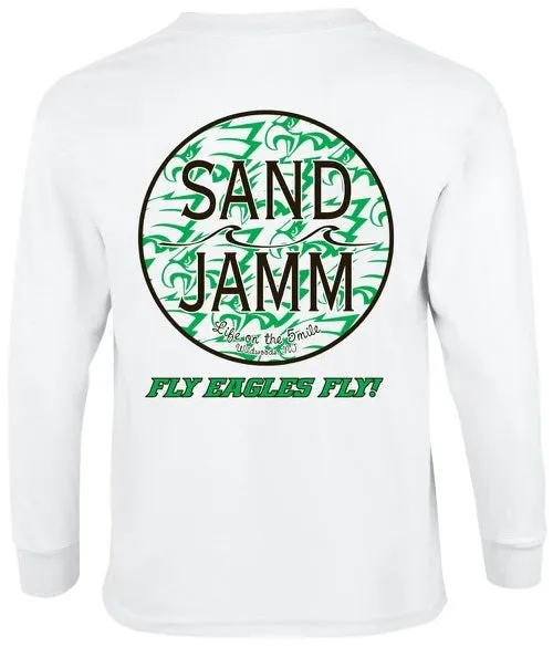 SJ KIDS EAG LS/TEE-WHT