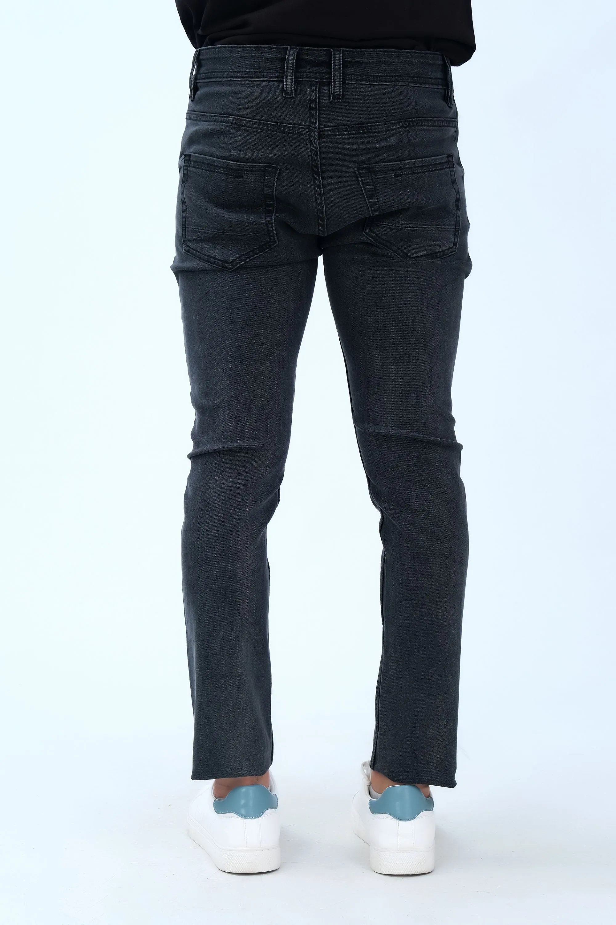Slim Fit Black Pants