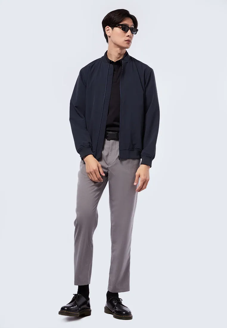 Slim Fit Bomber Jacket