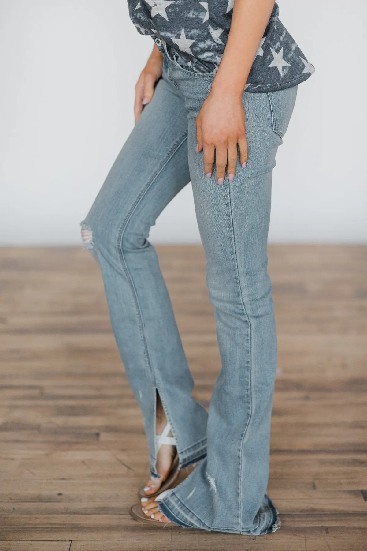 Sneak Peek Jeans ~ Tatum Flare