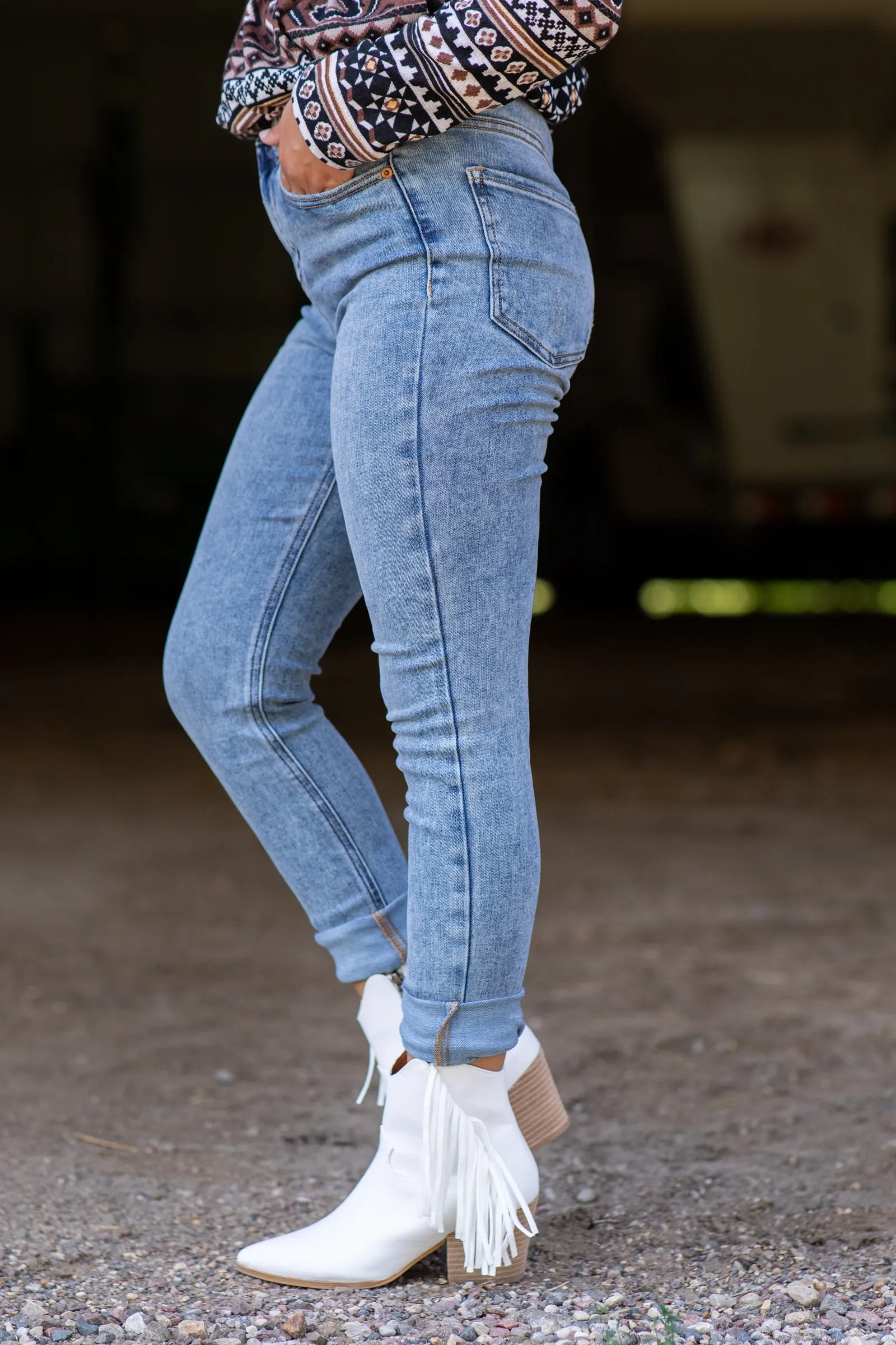 Sneak Peek Ultra Stretch Light Wash Jeans