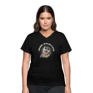 SOD WORK! Women's V-Neck T-Shirt