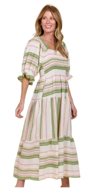 Sofia Azel Maxi Dress - Bristol Lime