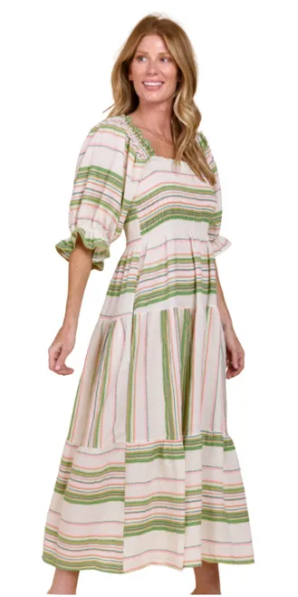 Sofia Azel Maxi Dress - Bristol Lime