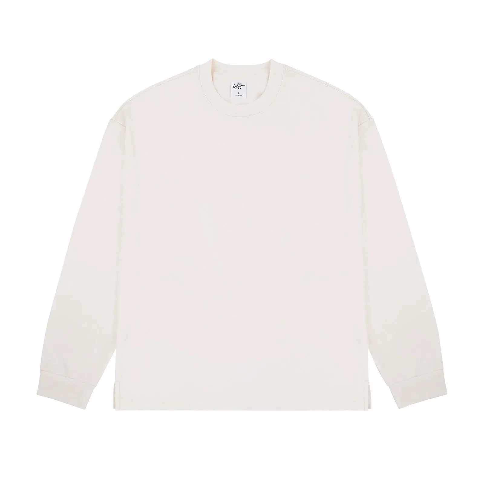 Solid Color Long Sleeve Pullover
