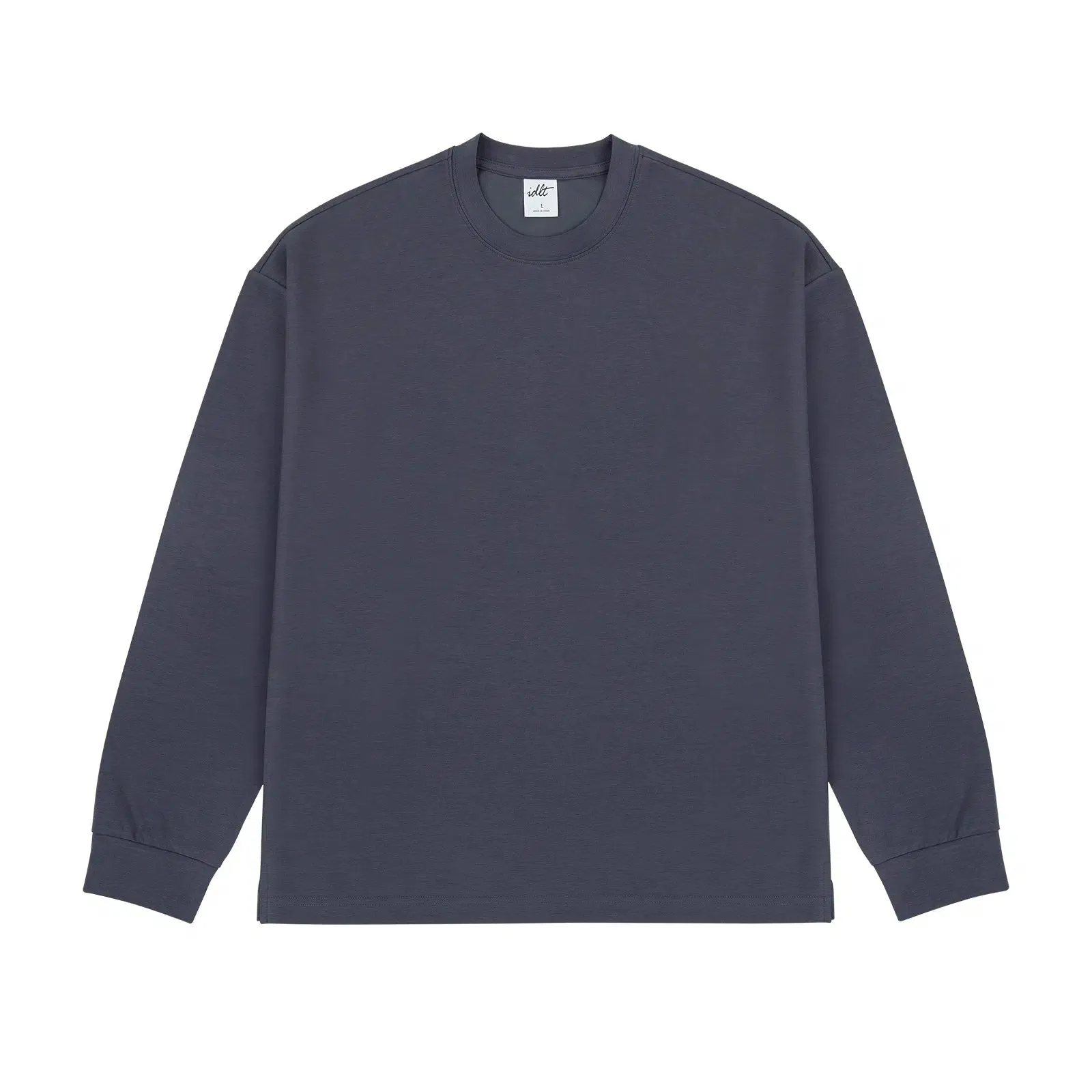 Solid Color Long Sleeve Pullover