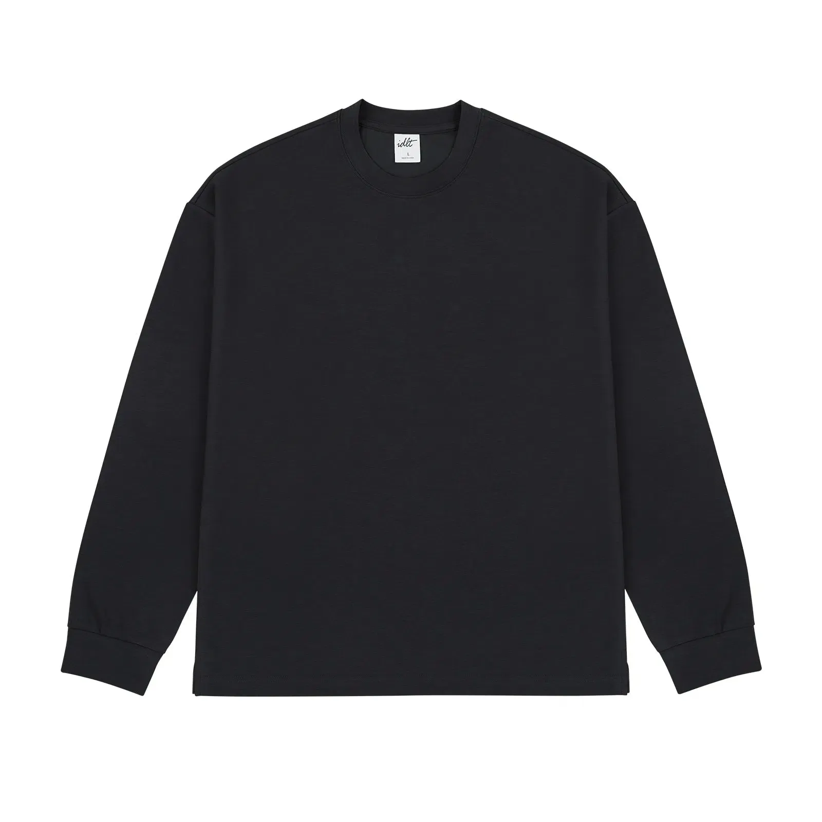 Solid Color Long Sleeve Pullover