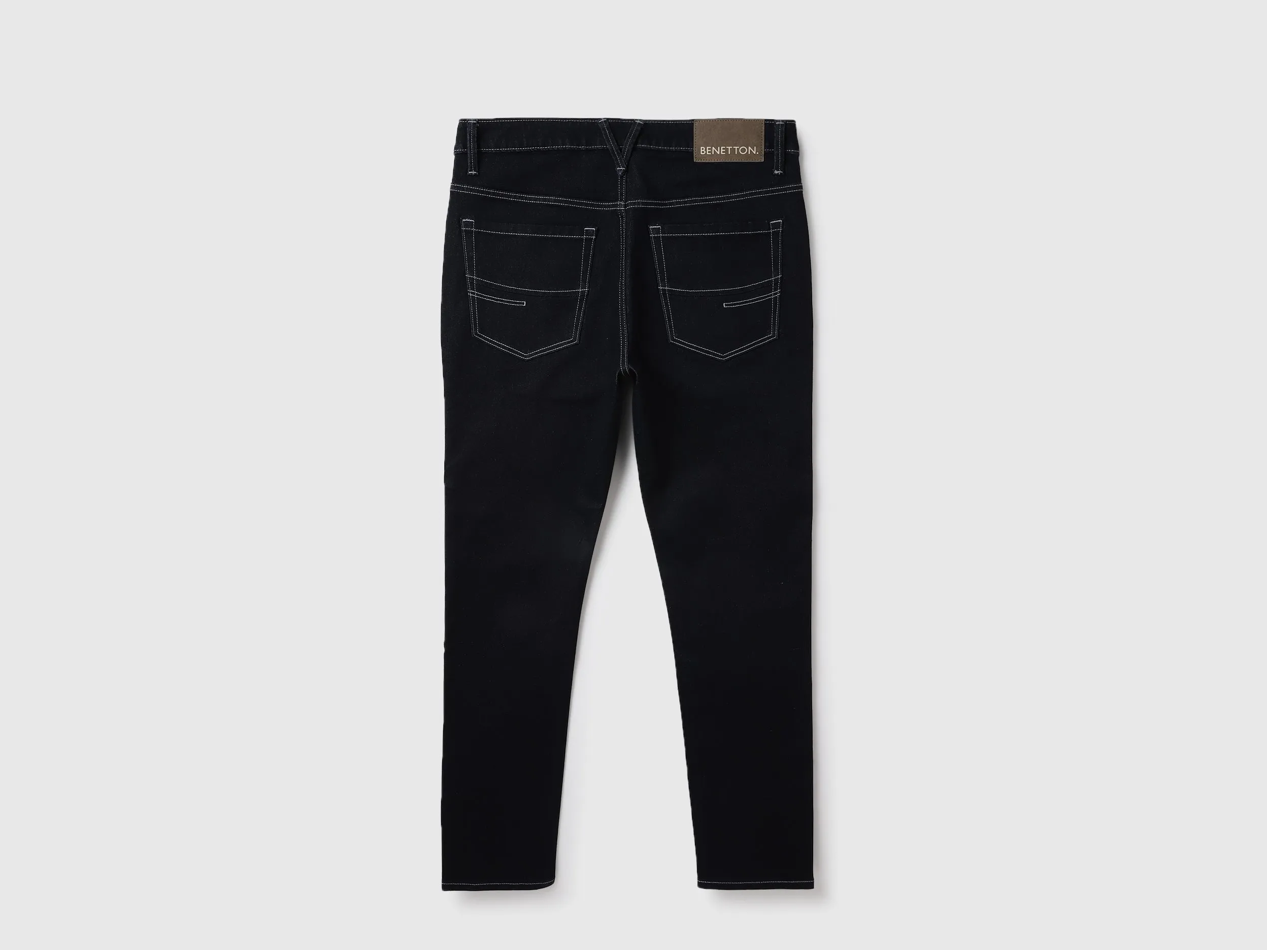 Solid Low Crotch Fit Jeans