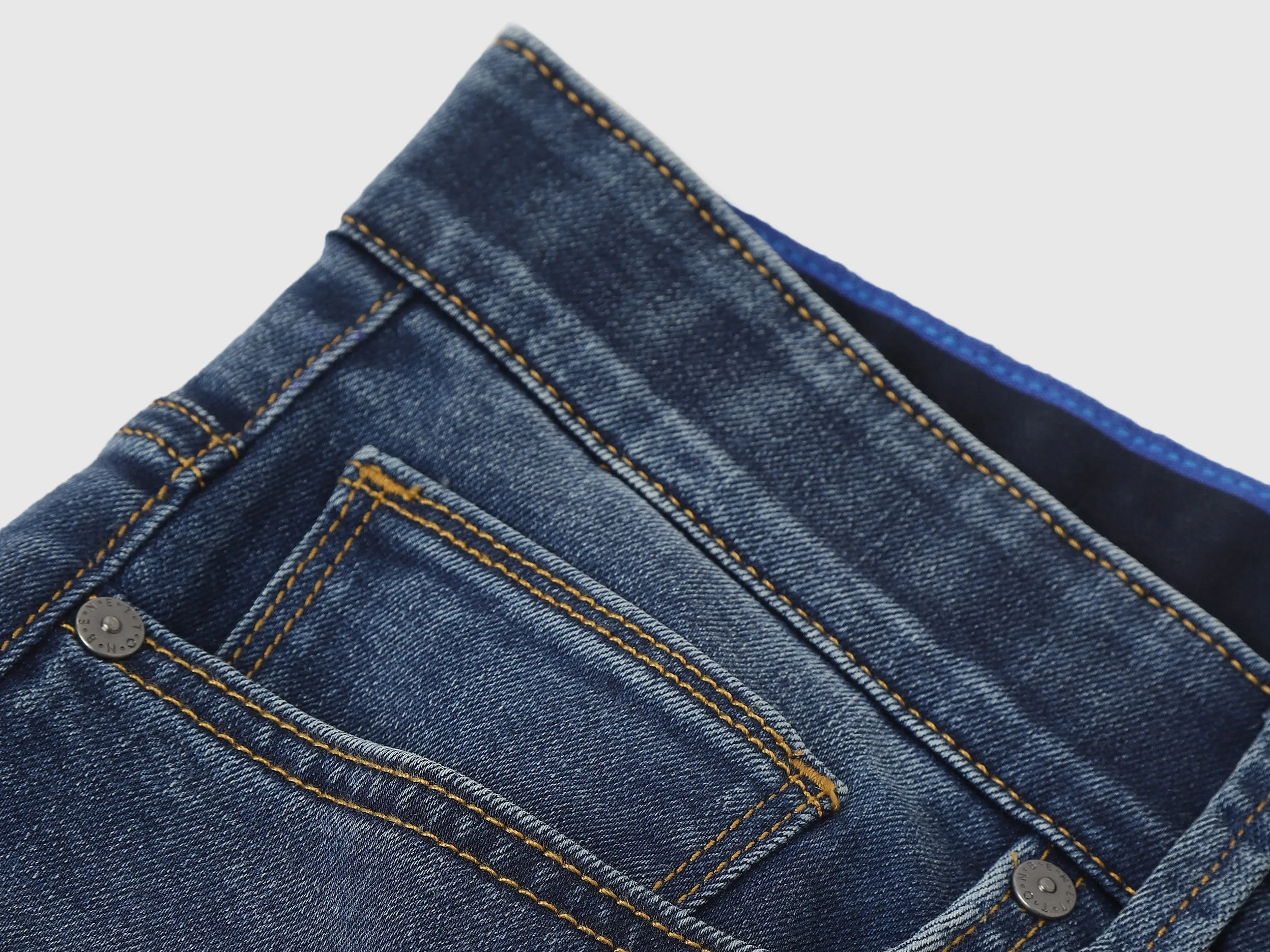 Solid Low Crotch Fit Jeans