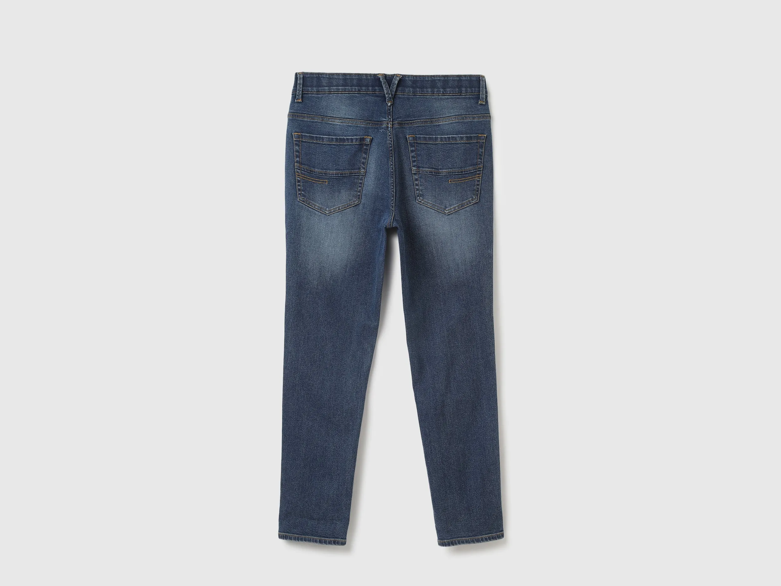 Solid Low Crotch Fit Jeans