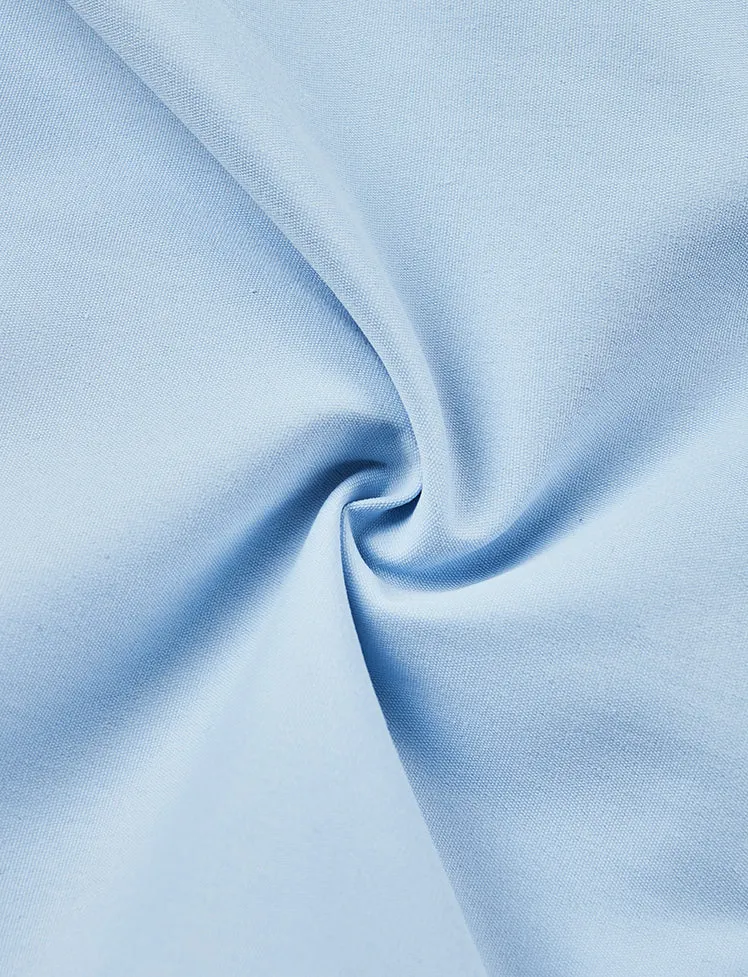 Solid Pleated Shirt Dress with Tie