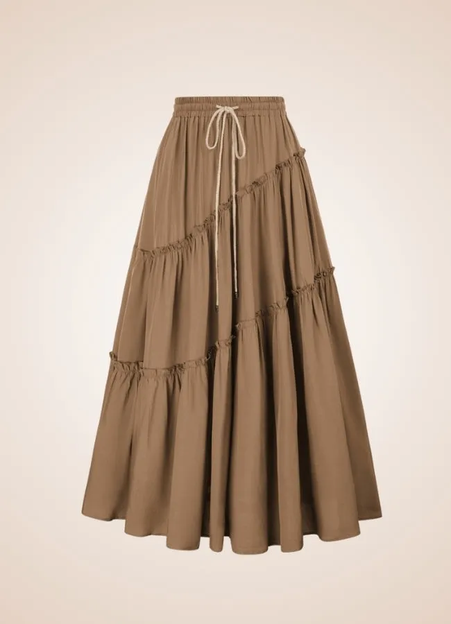 Steampunk Maxi Skirt