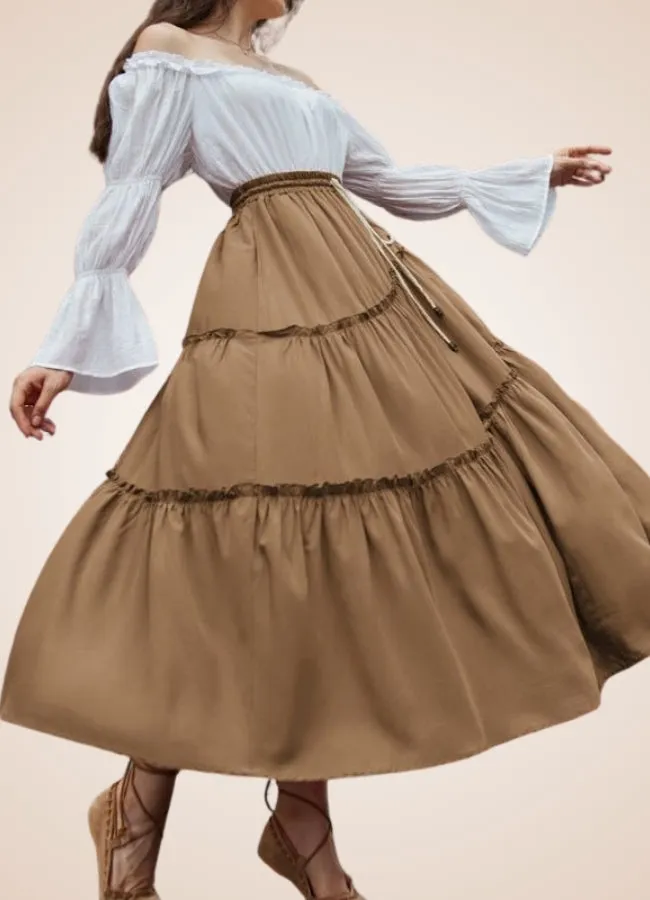 Steampunk Maxi Skirt