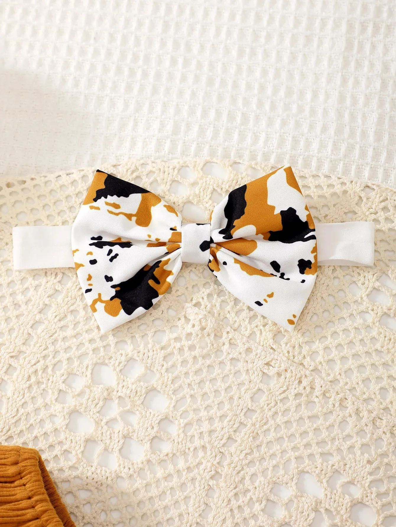 Summer Flower Print Baby Girl Outfit