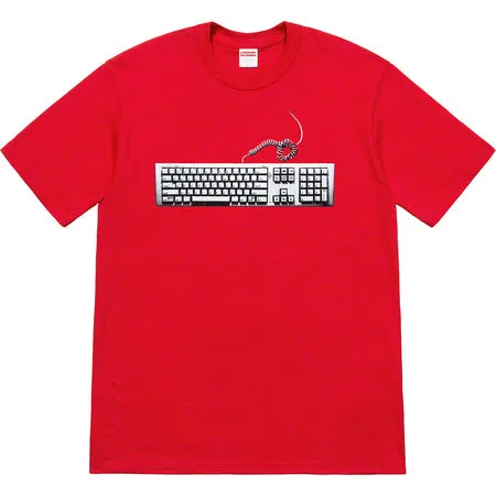 Supreme Keyboard Tee- Red