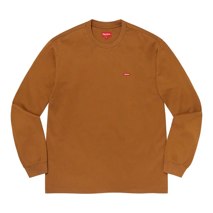 Supreme Small Box L/S Tee (SS21)- Rust