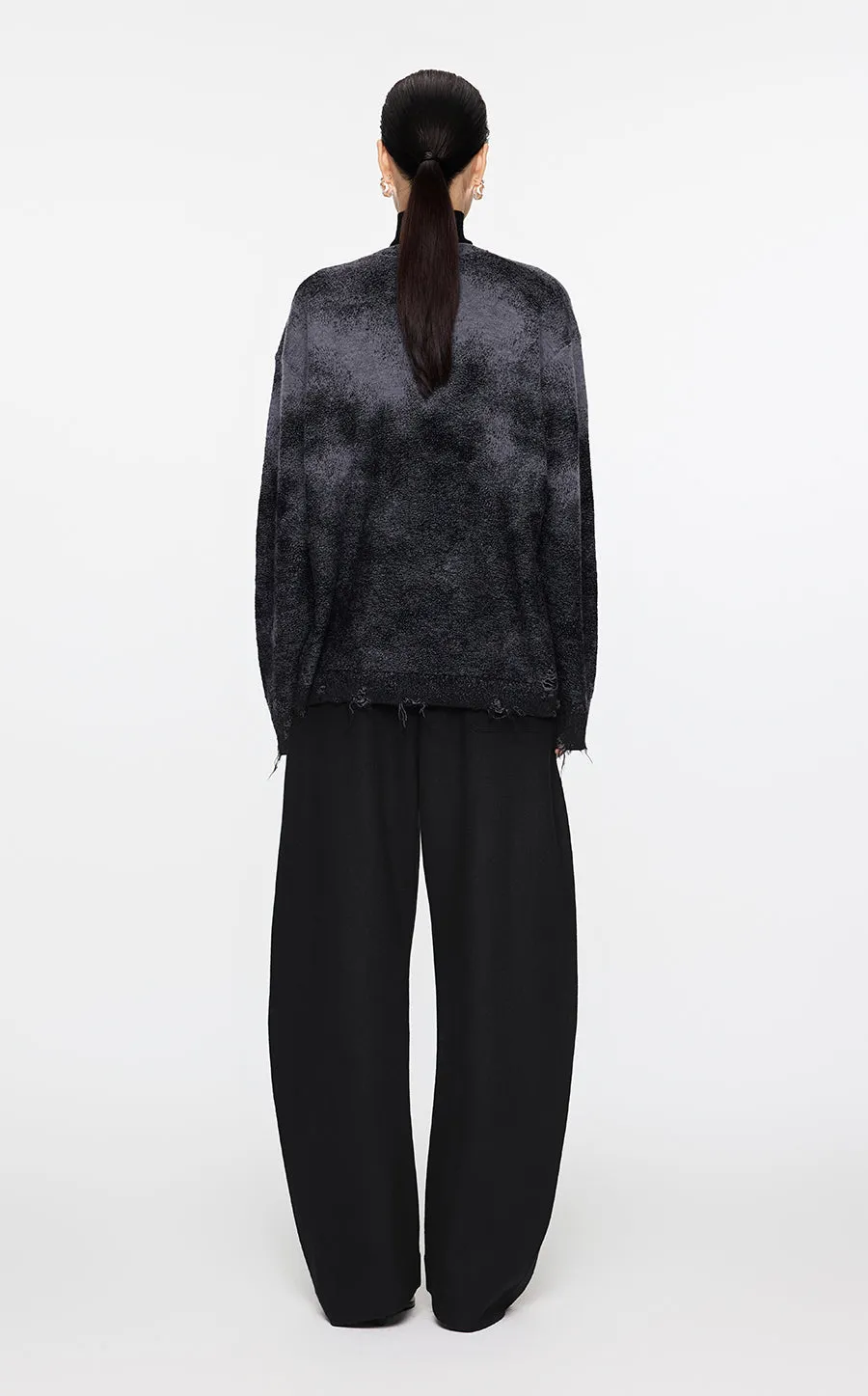 Sweater / JNBY Oversize Brushed-Effect Jumper
