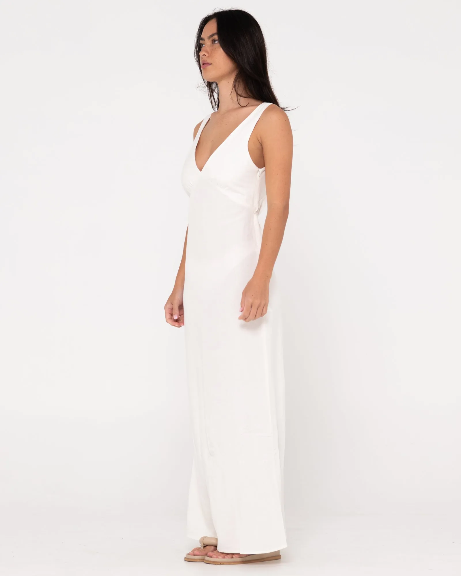Sweet Heart V Neck Maxi Dress