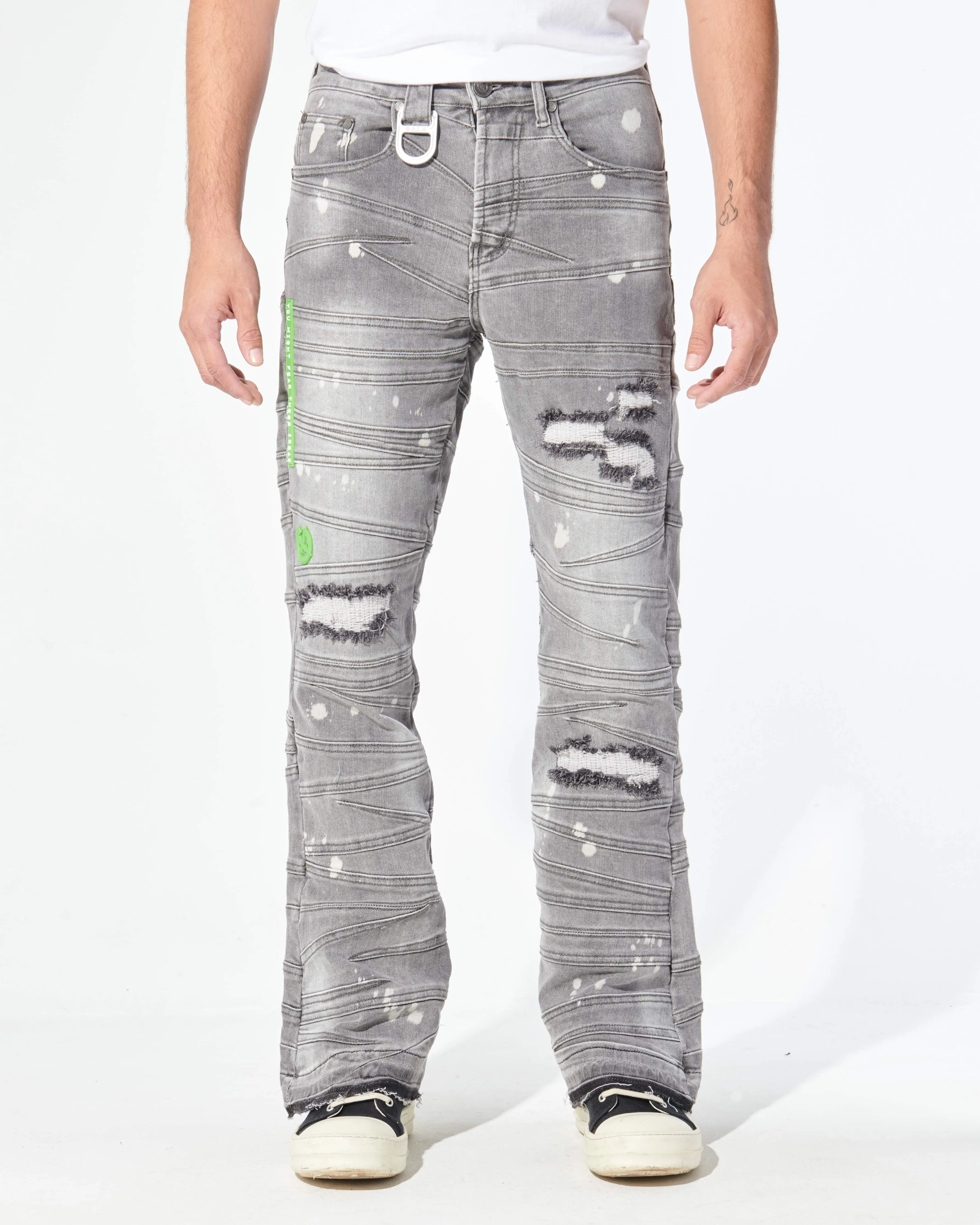 SWERVE STACK DENIM (GRANITE BLEACH)