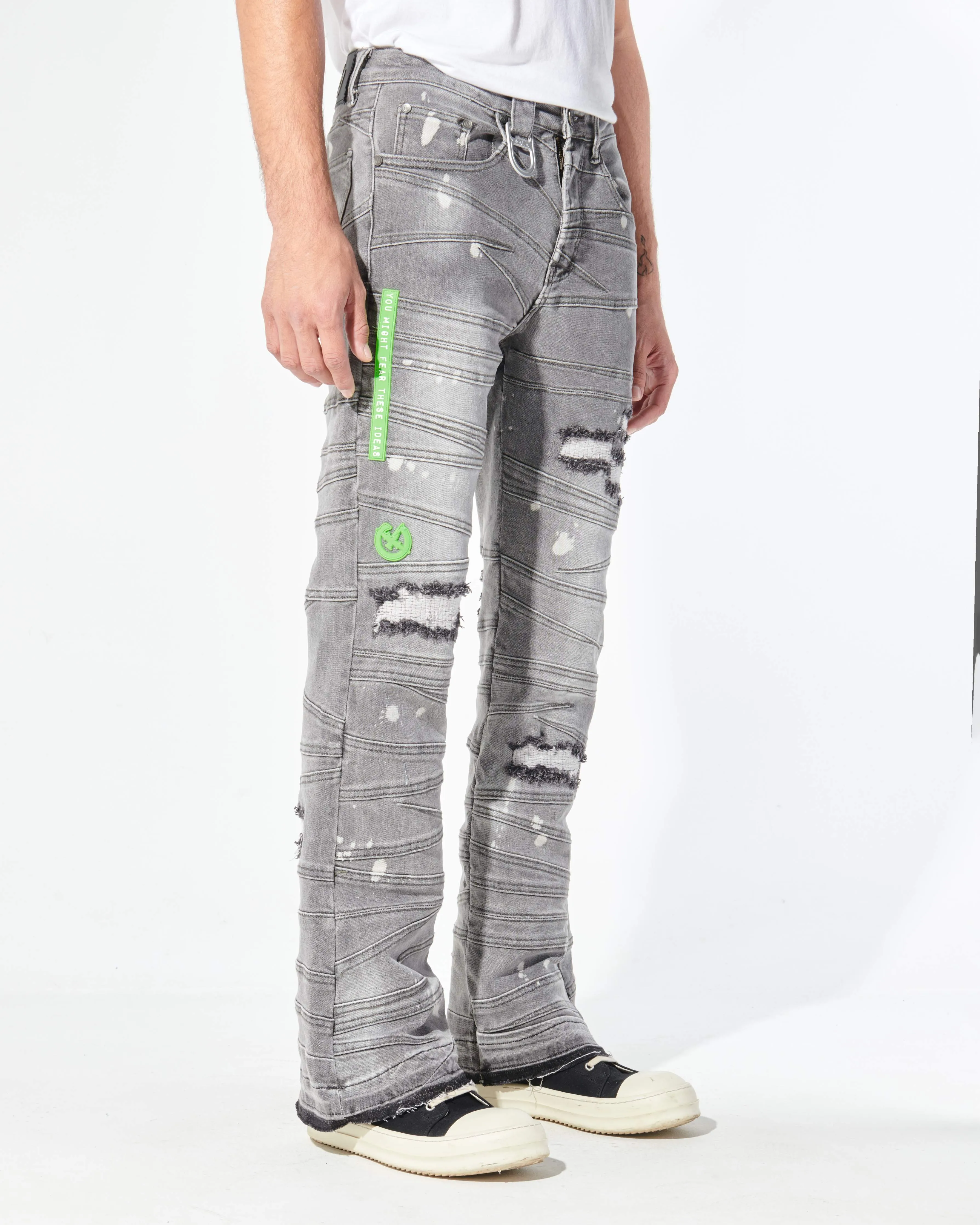 SWERVE STACK DENIM (GRANITE BLEACH)