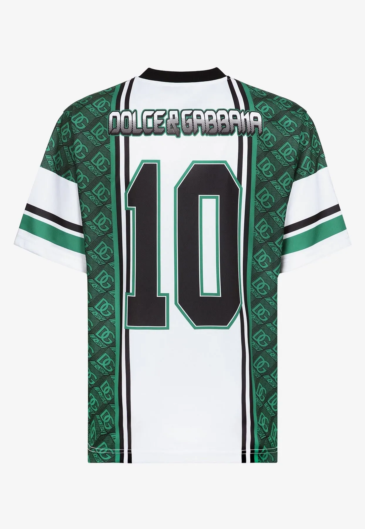 Technical Jersey T-shirt with Logo Print