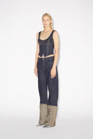 The Cuff Denim Jeans