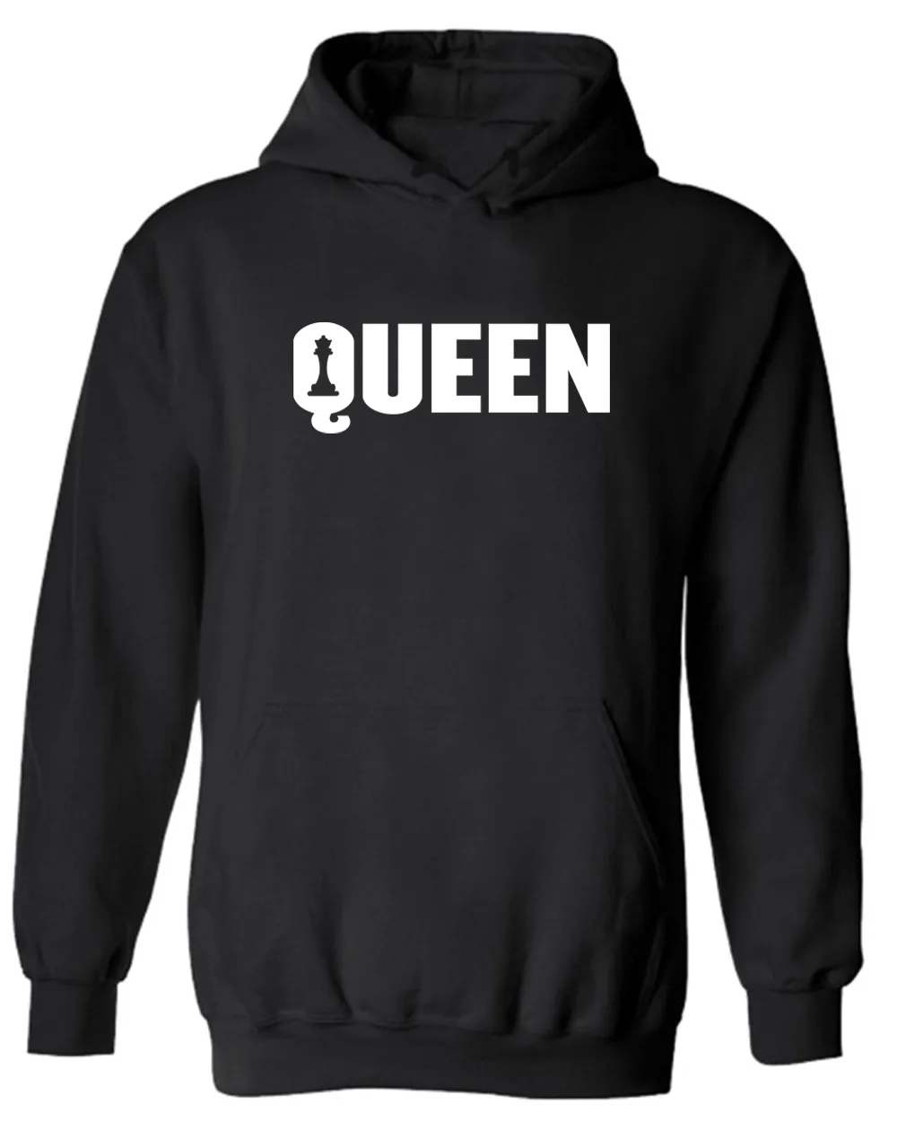 The King and The Queen Hoodie Couple Hoodie, Valentine Hoodie.