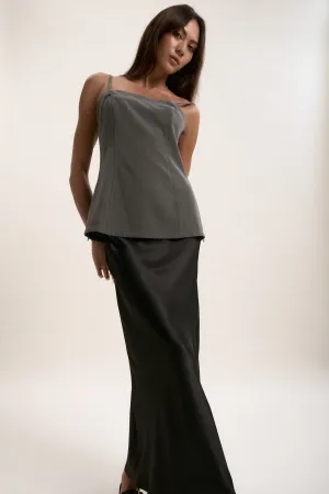 The Maxi Slip Skirt