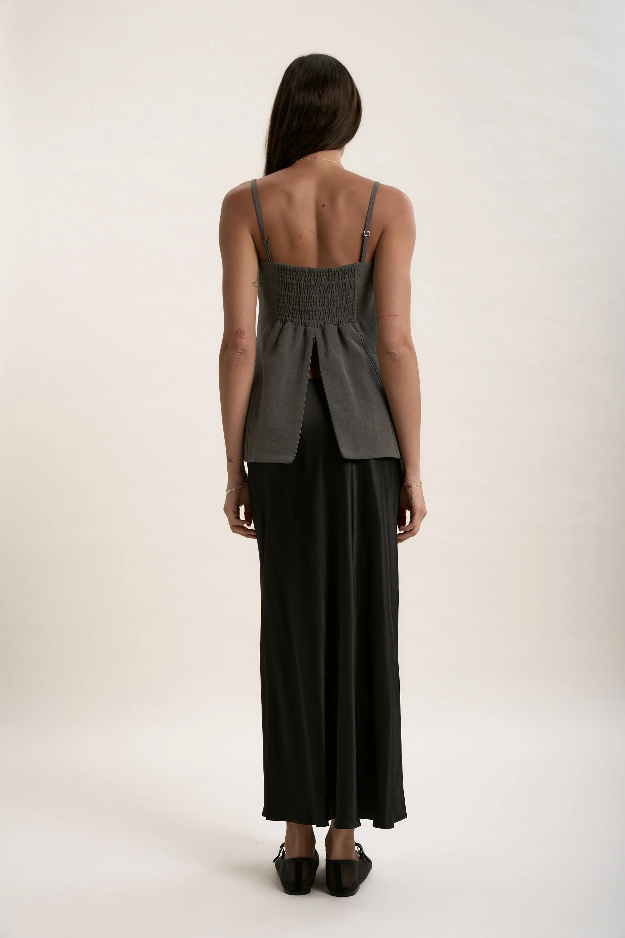 The Maxi Slip Skirt