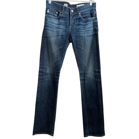 Theory x AG Adriano Goldschmidt Y2K Tomboy RELAXED STRAIGHT STRETCH JEANS 25/33
