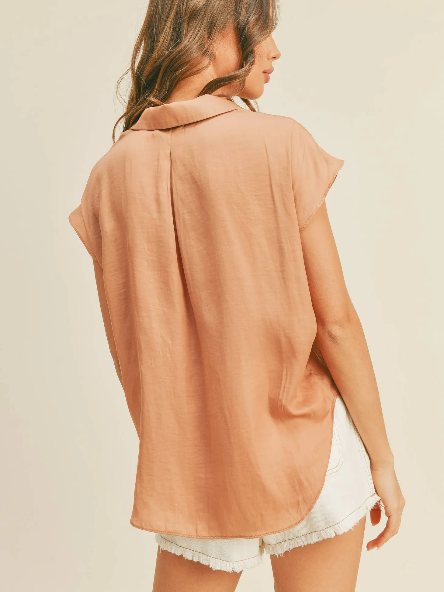 Tilly Cap Sleeve Blouse