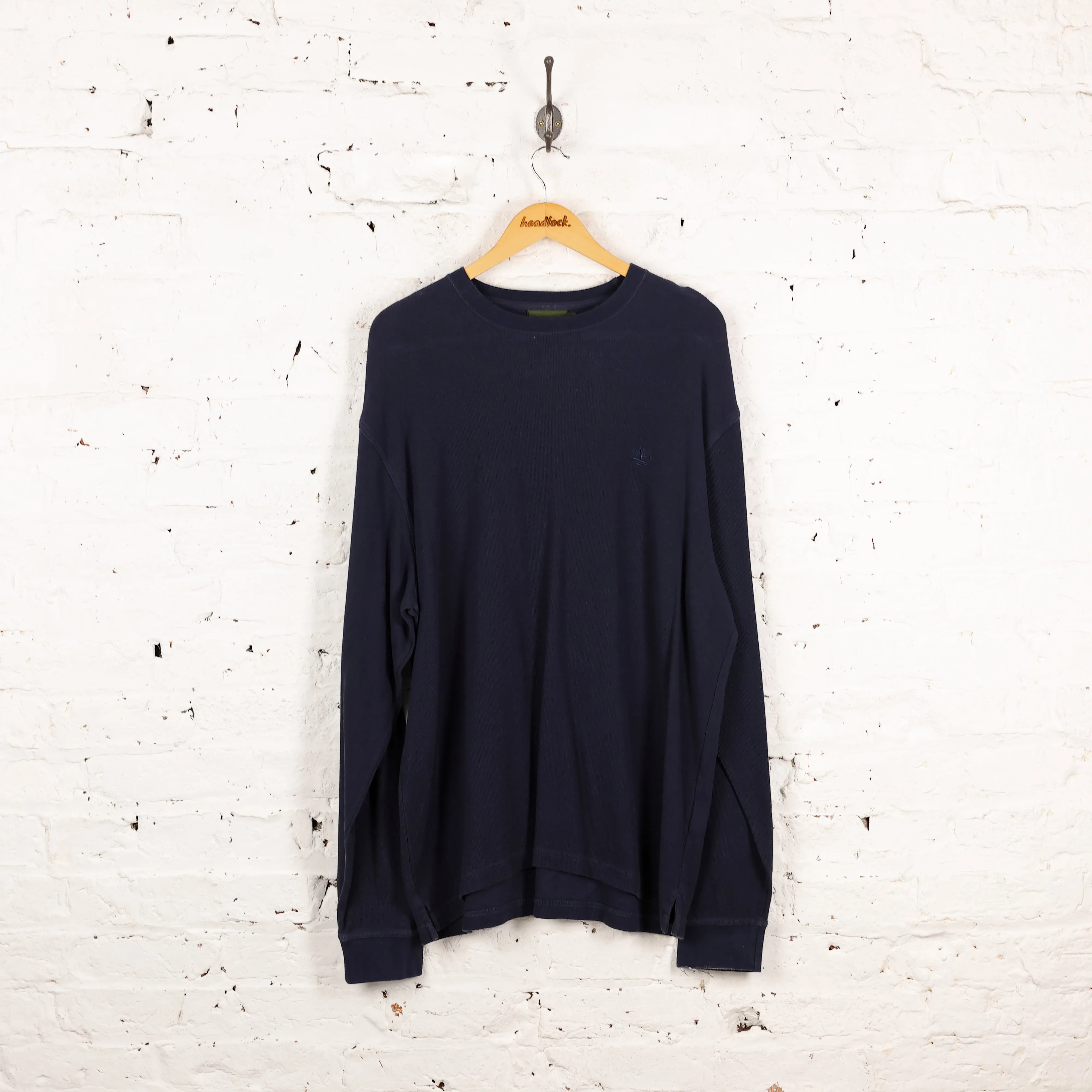 Timberland Long Sleeve T Shirt - Blue - XL