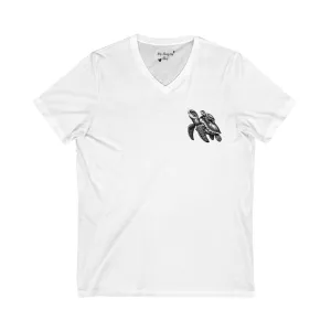 Turtle V-neck shirt