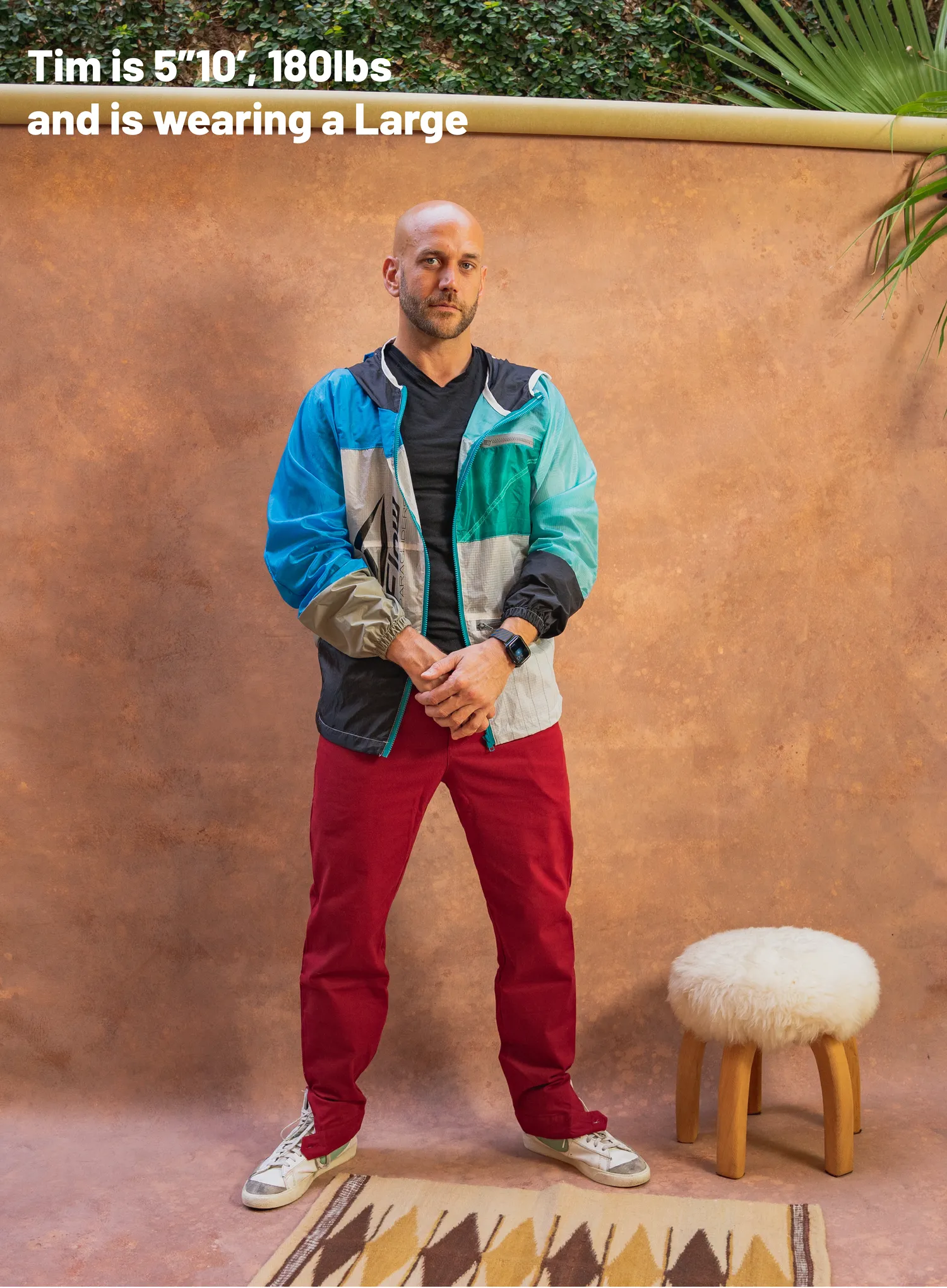 Upcycled Parachute Jacket (Large - L.a.59.23)