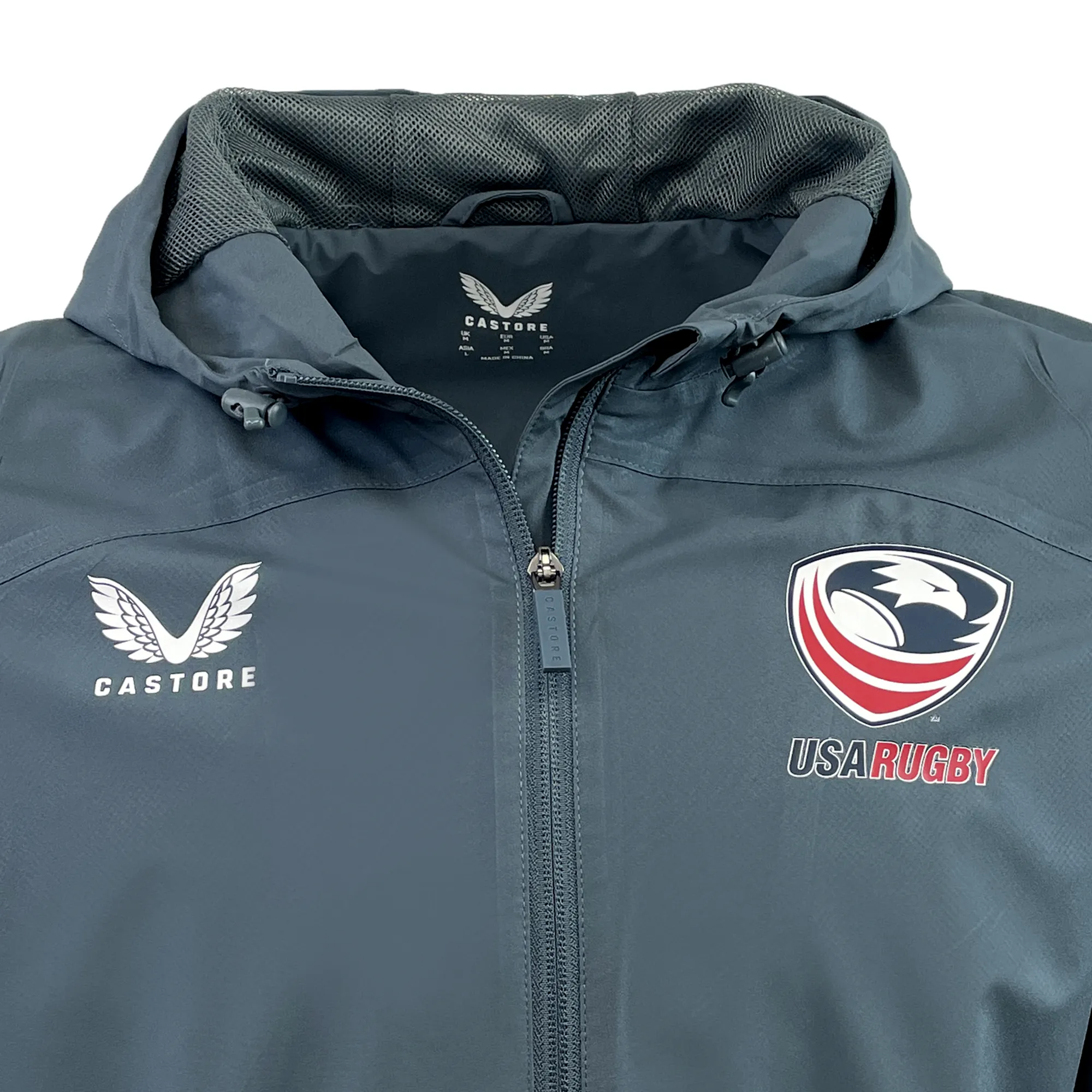 USA Rugby Rain Jacket by Castore