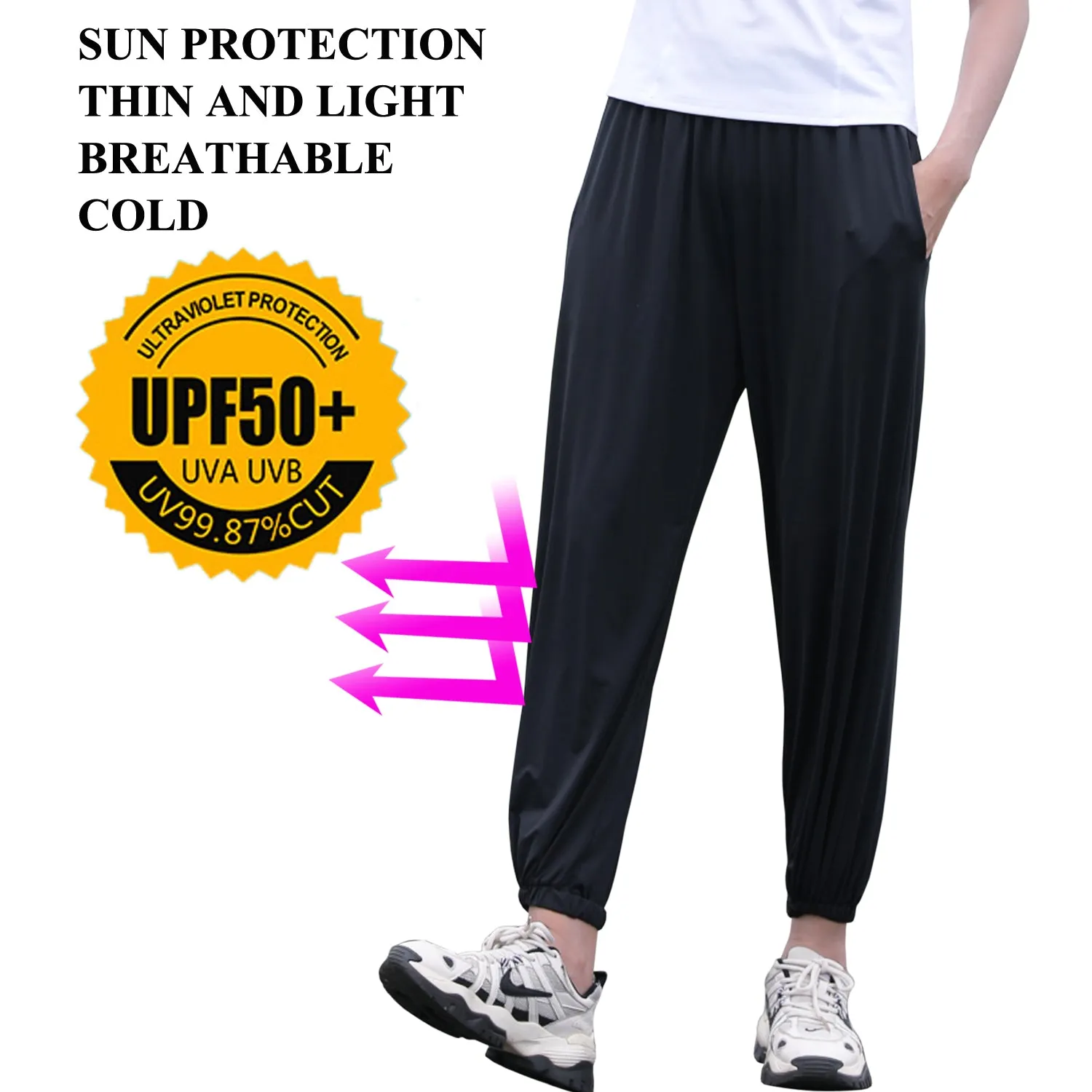 UV Protection Loose Casual Quick Dry Trousers