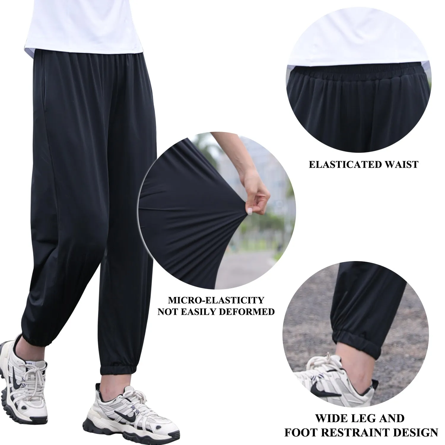 UV Protection Loose Casual Quick Dry Trousers