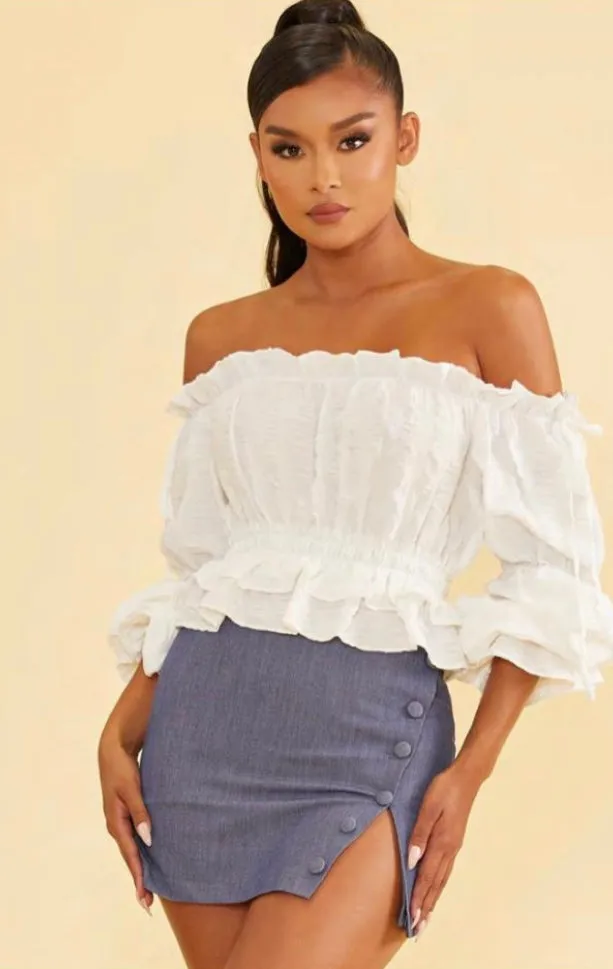 Vanessa Olive Mini Skirt