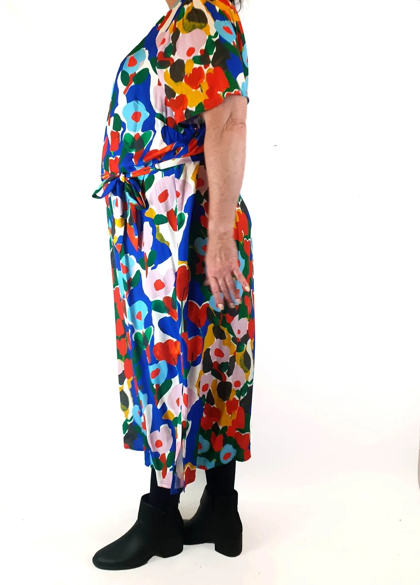 Variety Hour classic floral print maxi dress size XXL