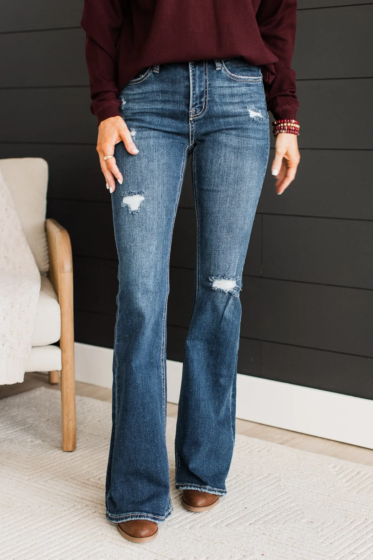 Vervet Flare Jeans- Beatrix Wash