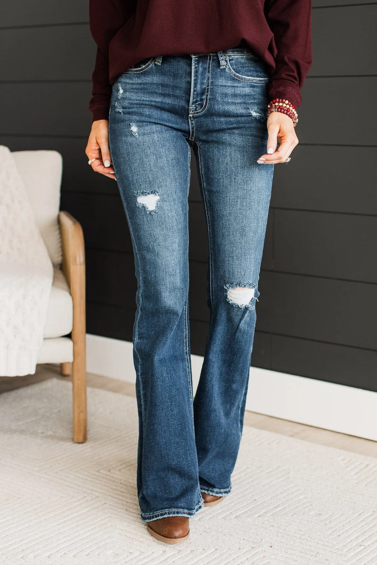 Vervet Flare Jeans- Beatrix Wash