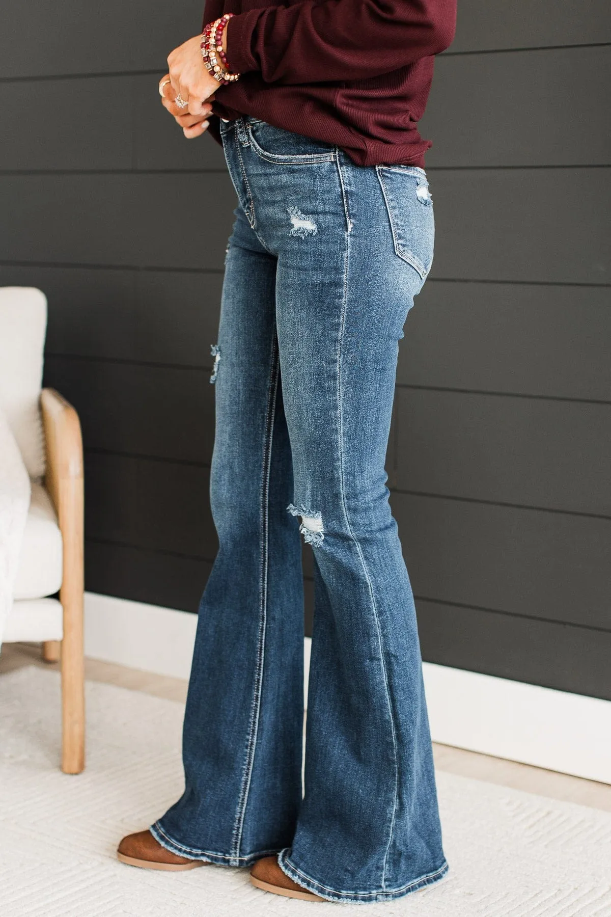 Vervet Flare Jeans- Beatrix Wash