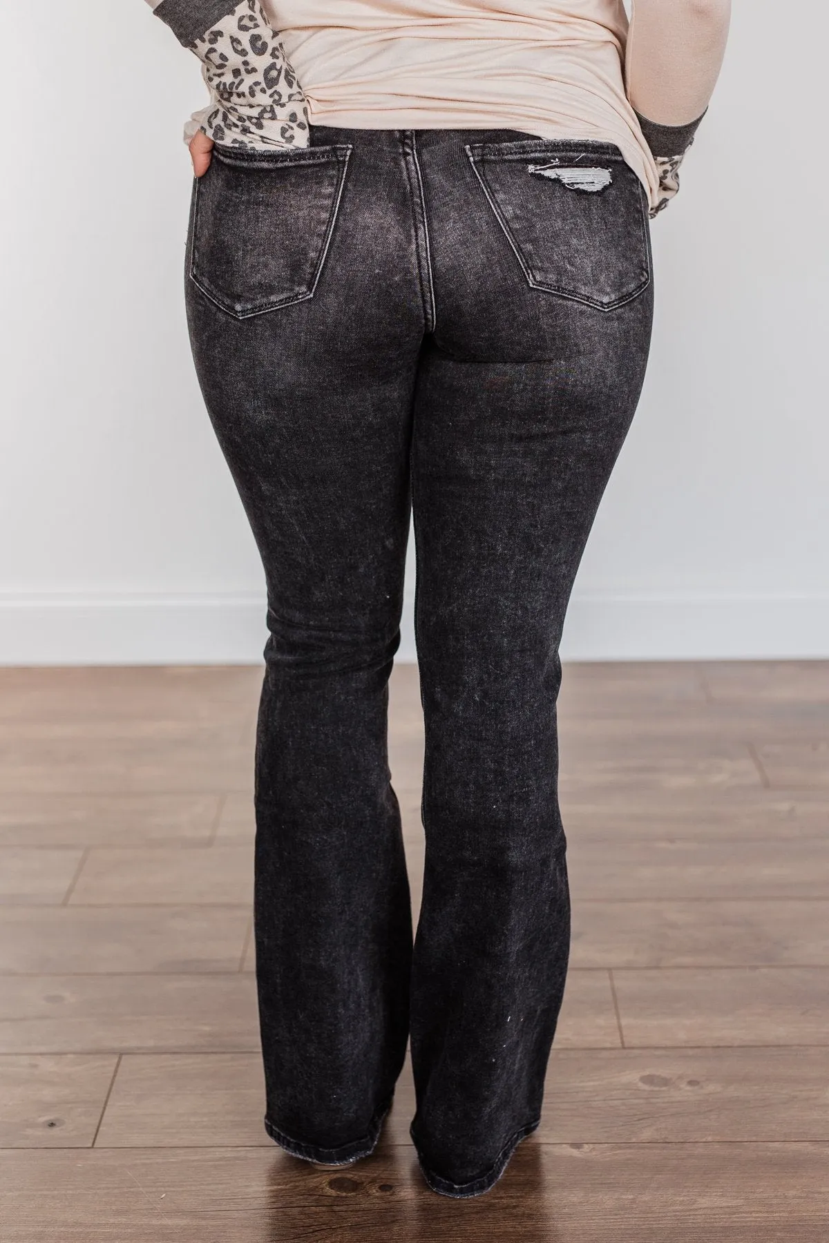 Vervet High Rise Flare- Bella Wash