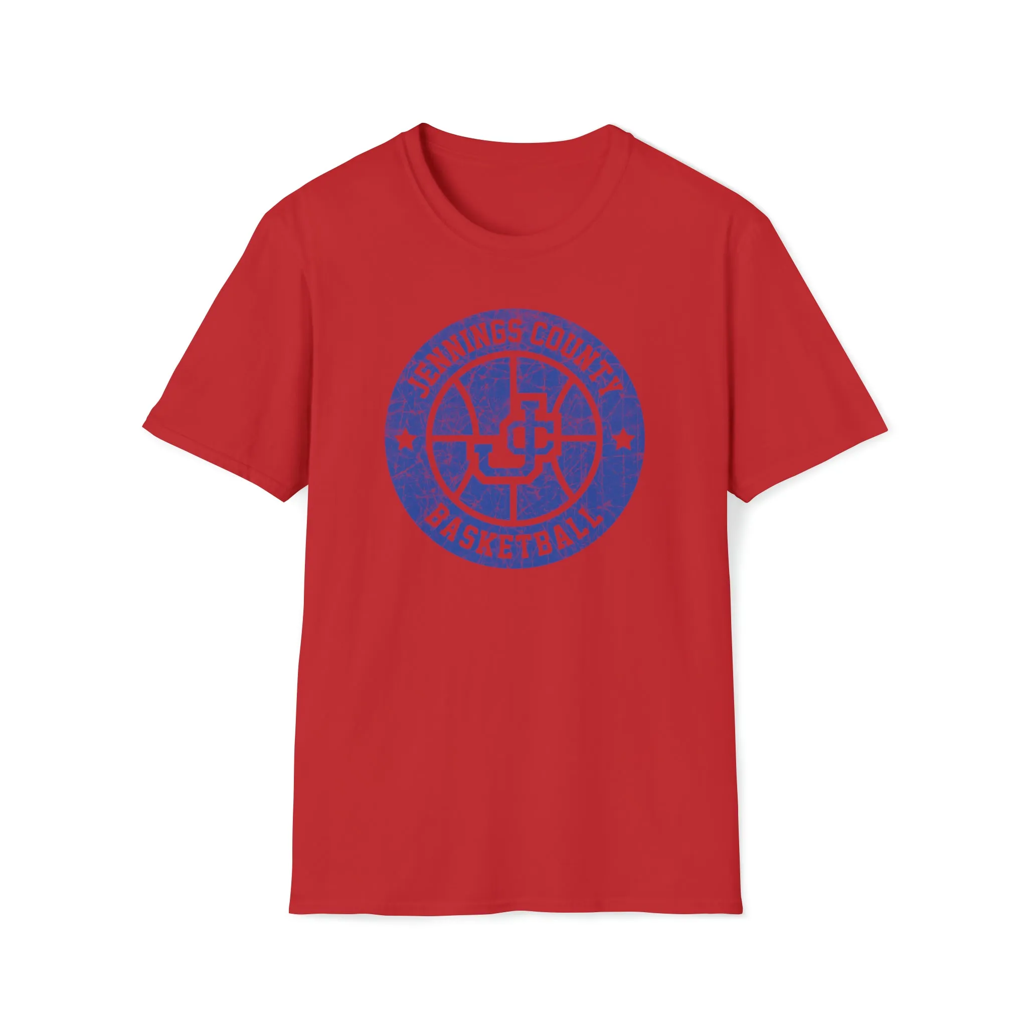 Vintage Jennings Co Basketball Unisex Softstyle T-Shirt
