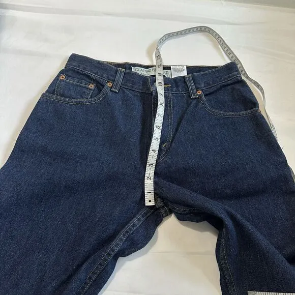 Vintage Levis 550 Jeans Women’s Size 8 High Rise Relaxed Tapered Dark Wash USA